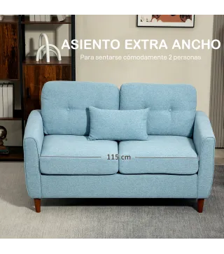 Sofá Dos Plazas