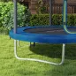 Cama Elástica Infantil Trampolín para Niños +6 Años con Red de Seguridad Ø183x200 cm Azul