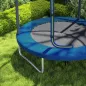 Cama Elástica Infantil Trampolín para Niños +6 Años con Red de Seguridad Ø183x200 cm Azul