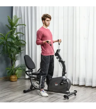 Bicicleta Estática Reclinada