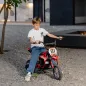 Moto Eléctrica para Niños 24V con Motor 250W Velocidad de 6-16km/h Ruedas de 12'' para Niños de 8-12 Años Rojo