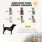 Parque para Perros de 8 Paneles de 100 cm de Altura con Puerta para Interior y Exterior Negro