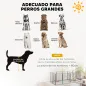 Parque para Perros de 12 Paneles de 100 cm de Altura con Puertas para Interior y Exterior Negro