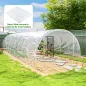 Cubierta de repuesto para invernadero de Polipropileno 6x10 m para Huerto Plantas Agricultura Jardín Transparente