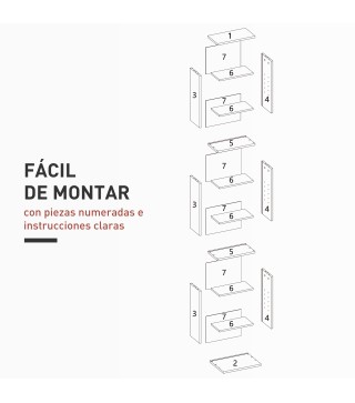 Estantería para CDs