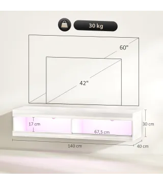 Mueble TV Suspendido