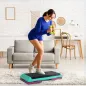 Step de Aeróbic Step para Fitness Antideslizante Altura Regulable 3 Niveles 110x40x20 cm Multicolor