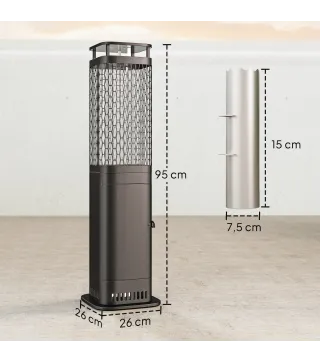 Estufa Pellets Exterior