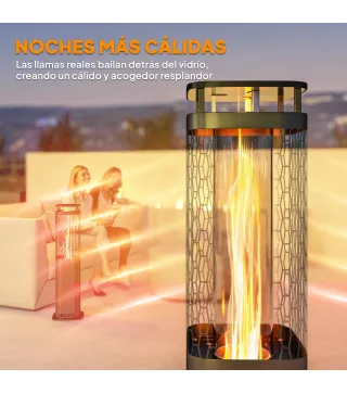 Estufa Pellets Exterior