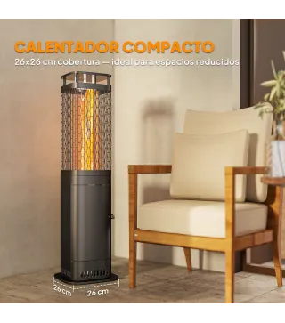 Estufa Pellets Exterior