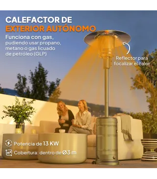 Estufa Gas Exterior