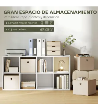 Estantería con Cubos