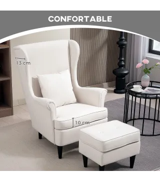 Sillón con Reposapiés