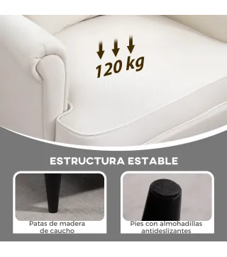 Sillón con Reposapiés
