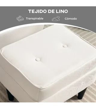 Sillón con Reposapiés