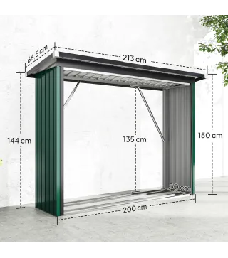 Cobertizo para Leña