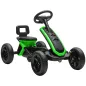 Kart Pedales con Ruedas Antideslizantes de EVA Marco Metálico Carga 30 kg para Niños y Niñas de 2-5 Años Verde Kart Pedales con Ruedas Antideslizantes de EVA Marco Metálico Carga 30 kg para Niños y Niñas de 2-5 Años Verde