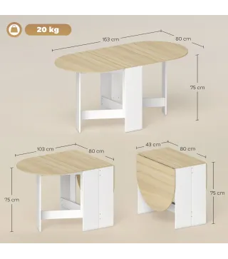Mesa Comedor Plegable