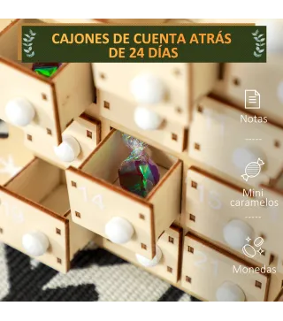 Calendario Adviento Navidad