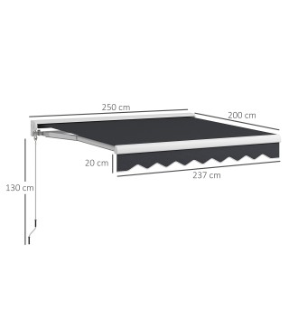 Toldo Eléctrico Retráctil