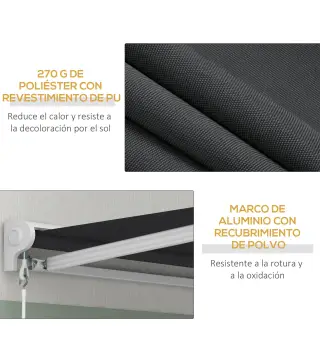 Toldo Eléctrico Retráctil