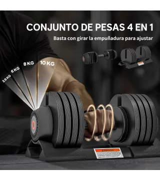 Mancuerna Ajustable