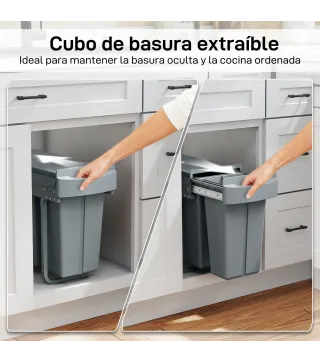 Cubo Basura Extraíble