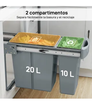 Cubo Basura Extraíble