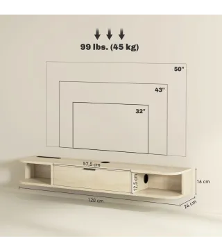 Mueble TV Suspendido