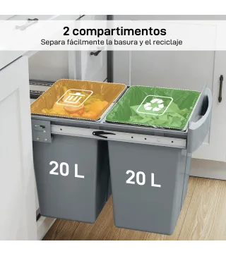 Cubo Basura Extraíble