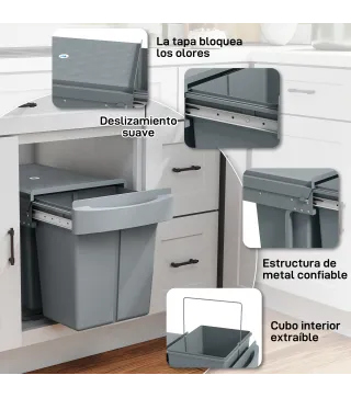 Cubo Basura Extraíble