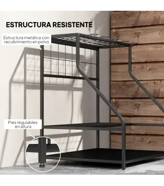 Organizador Herramientas Jardín