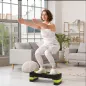 Step de Aeróbic para Fitness Antideslizante con Altura Regulable 3 Niveles 10/15/20 cm Carga 150 kg 80x31x20 cm Verde