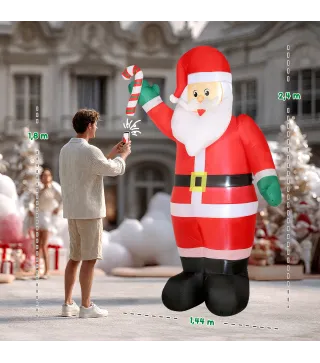 Papá Noel Hinchable