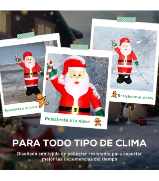 Papá Noel Hinchable