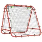 Red de Rebote Plegable con Ángulo Ajustable para Entrenamiento de Fútbol Béisbol y Tenis 100x95x90 cm Rojo