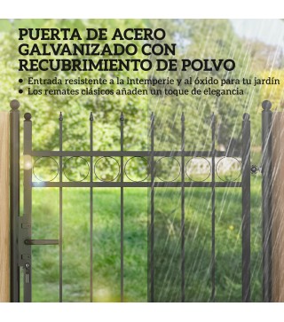 Puerta de Jardín