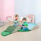 Juego de 6 Bloques de Espuma para Niños de 12-36 Meses Juguete Educativo de Construcción 150x100x24 cm Multicolor