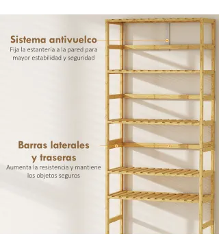 Estantería de Bambú