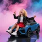 Coche Eléctrico para Niños de +3 Años con licencia Lamborghini Batería 12V Mando a Distancia 2,4 G Motor Doble Azul