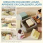 Juego de 7 Bloques de Espuma para Niños con Fundas de Pana Lavables para Escalar y Gatear Multicolor