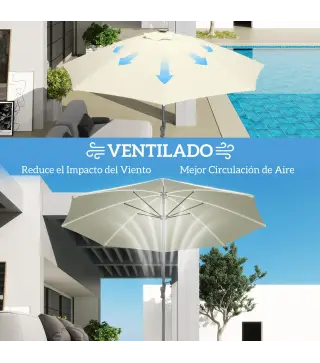 Sombrilla de Jardín