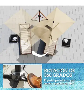 Sombrilla Excéntrica