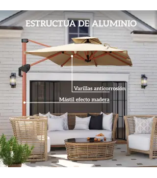 Sombrilla Excéntrica