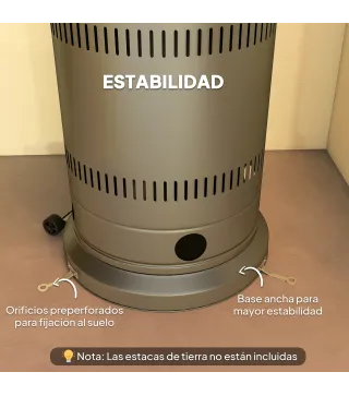 Estufa Gas Exterior