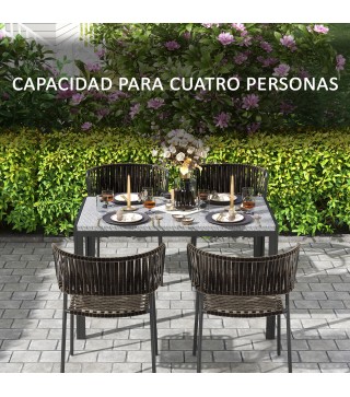 Mesa de Ratán
