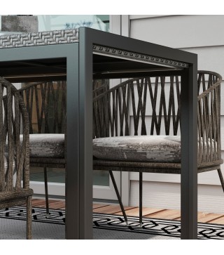 Mesa de Ratán
