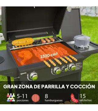 Barbacoa de Gas