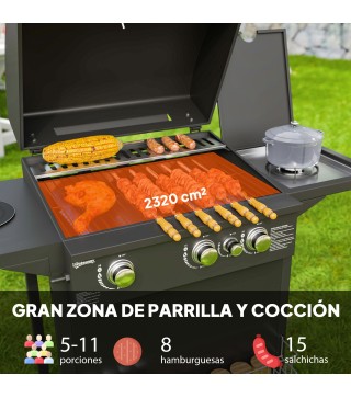Barbacoa de Gas