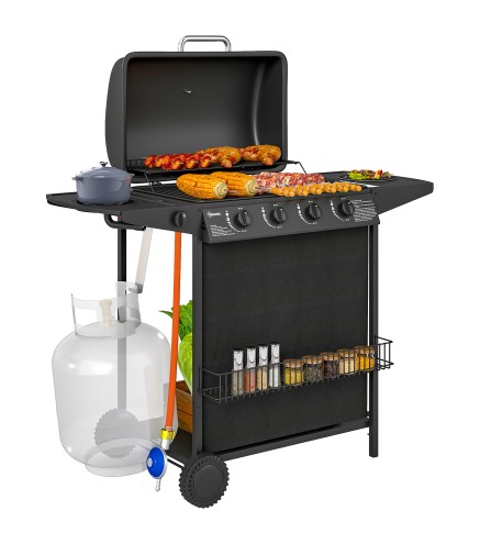 Barbacoa de Gas
